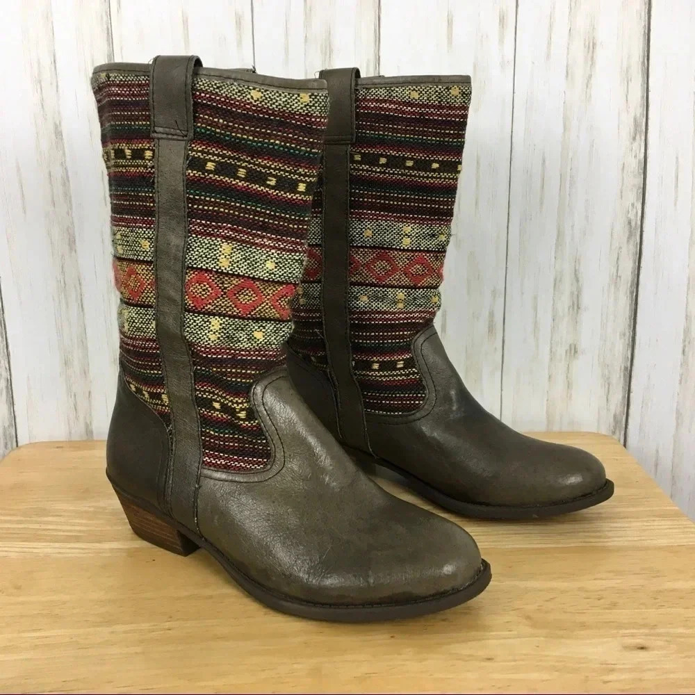 Steve Madden P. Brooks Boots‎ Size 6